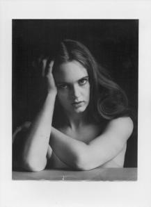 One of a series of photos of me taken by Richard Avedon in Carnegie Hall