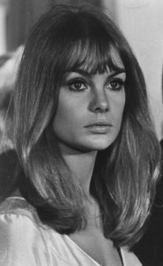 1960s supermodel, Jean Shrimpton (the "Shrimp")