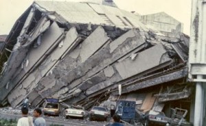 Collapsed Ruby Tower apartment block