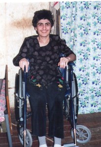 Gamila Aliyev & new wheelchair