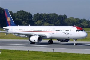 Taca Airlines in San Jose