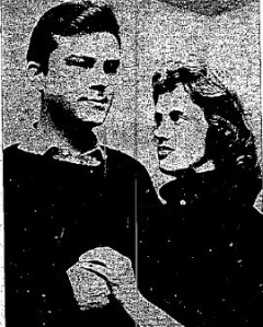 Dominick Elwes and Tessa Kennedy (the author's sister)