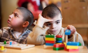 Disabled child in Azerbaijan