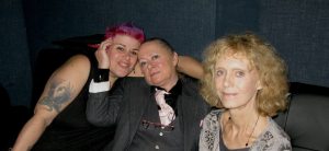 Allison Carmichael (website designer) Janis Hetherington (producer) and Caroline Kennedy (founder)