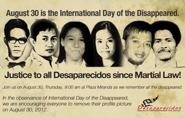 Disappeared Martial Law